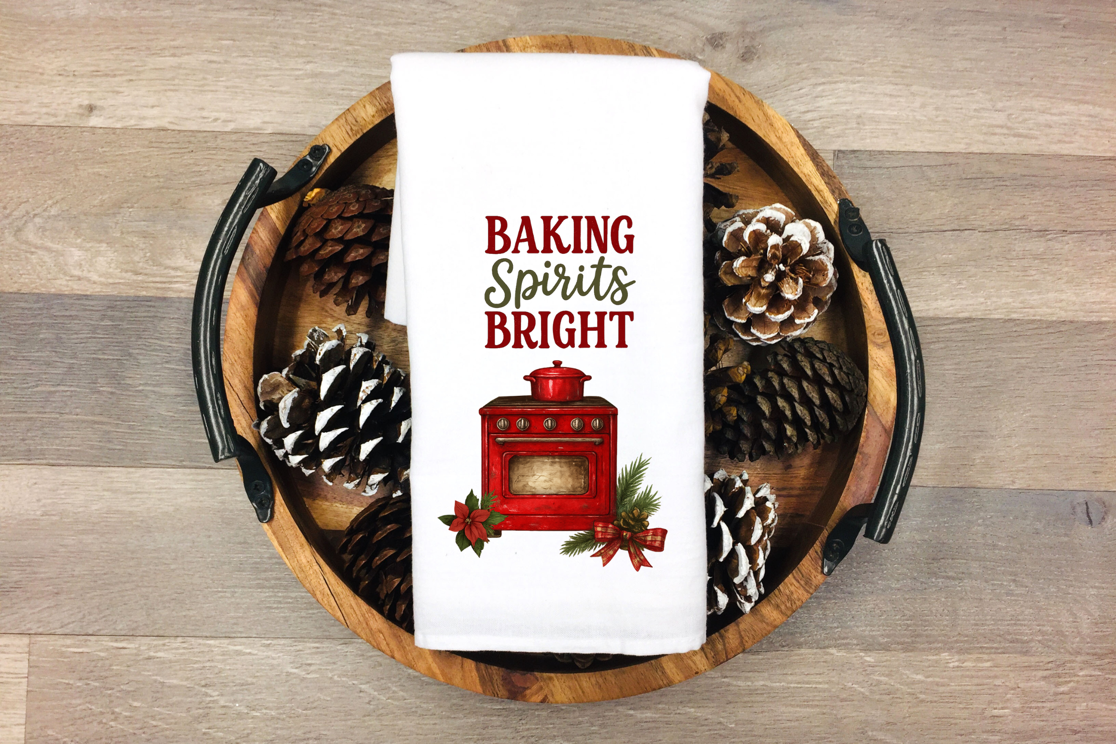 Baking Spirits Bright Oven Towel