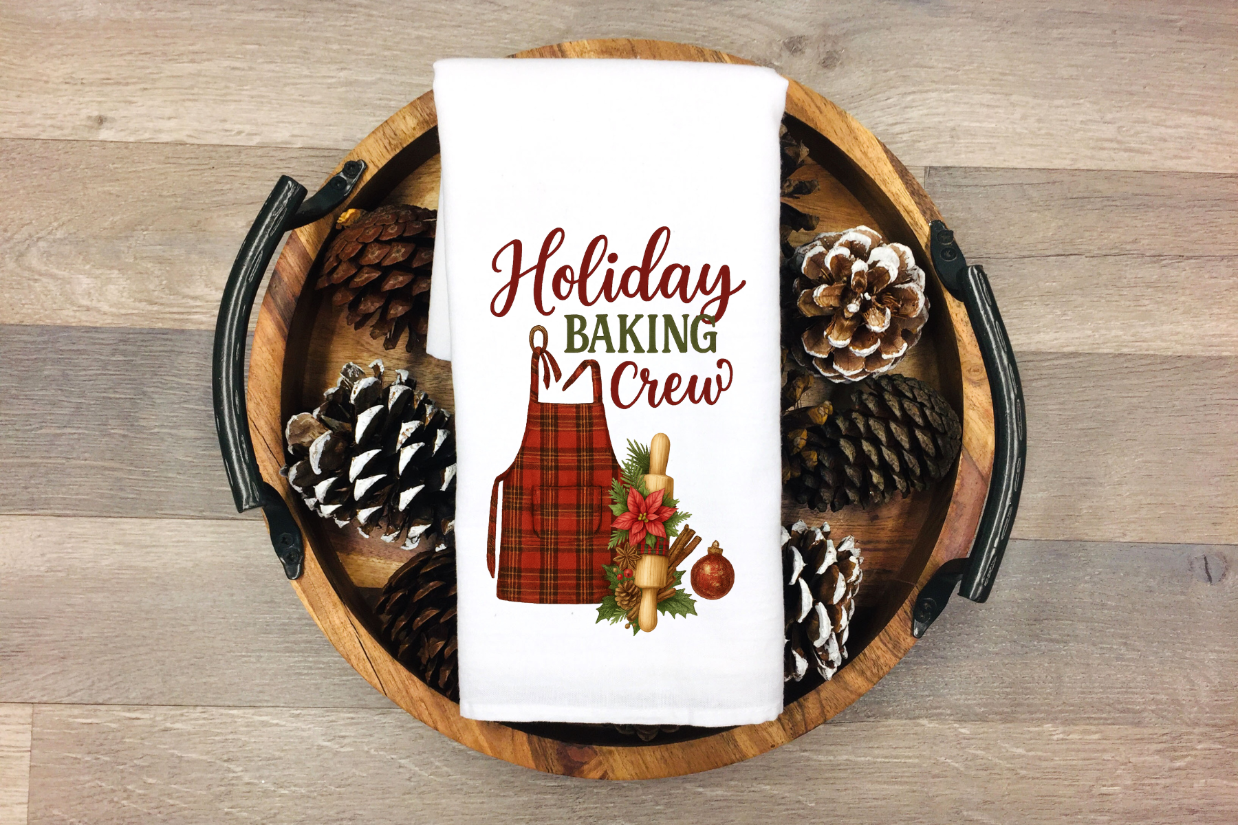 Holiday Baking Crew 2 Towel