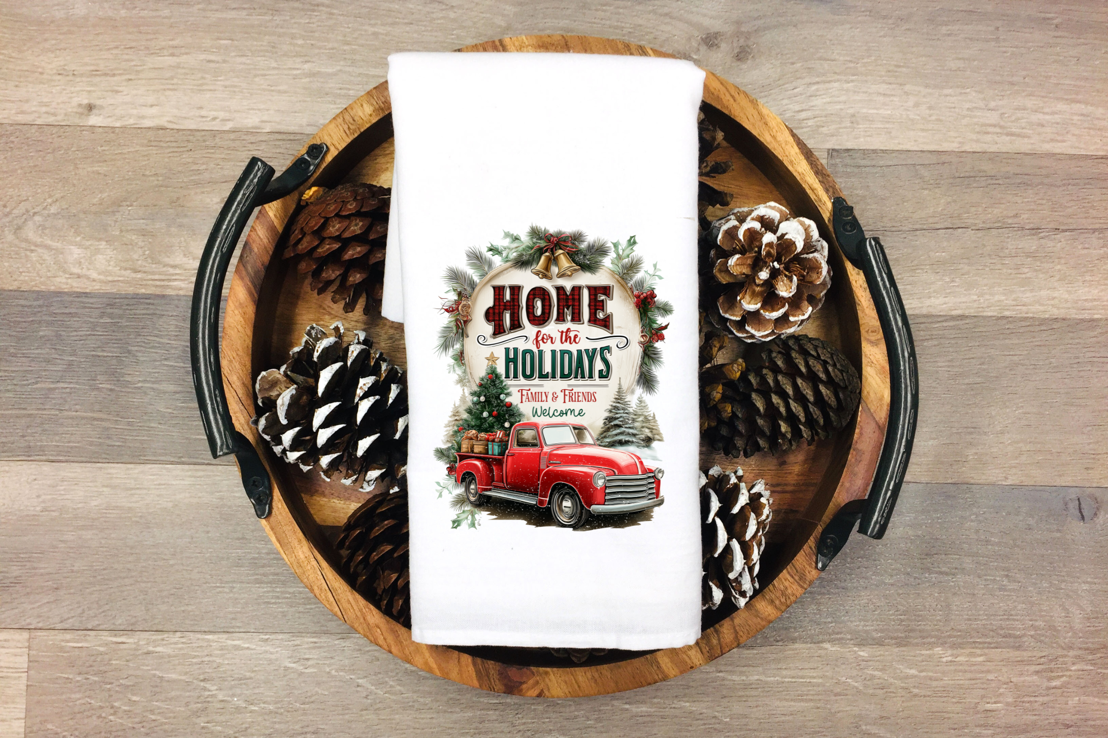 Home For The Holidays Towel