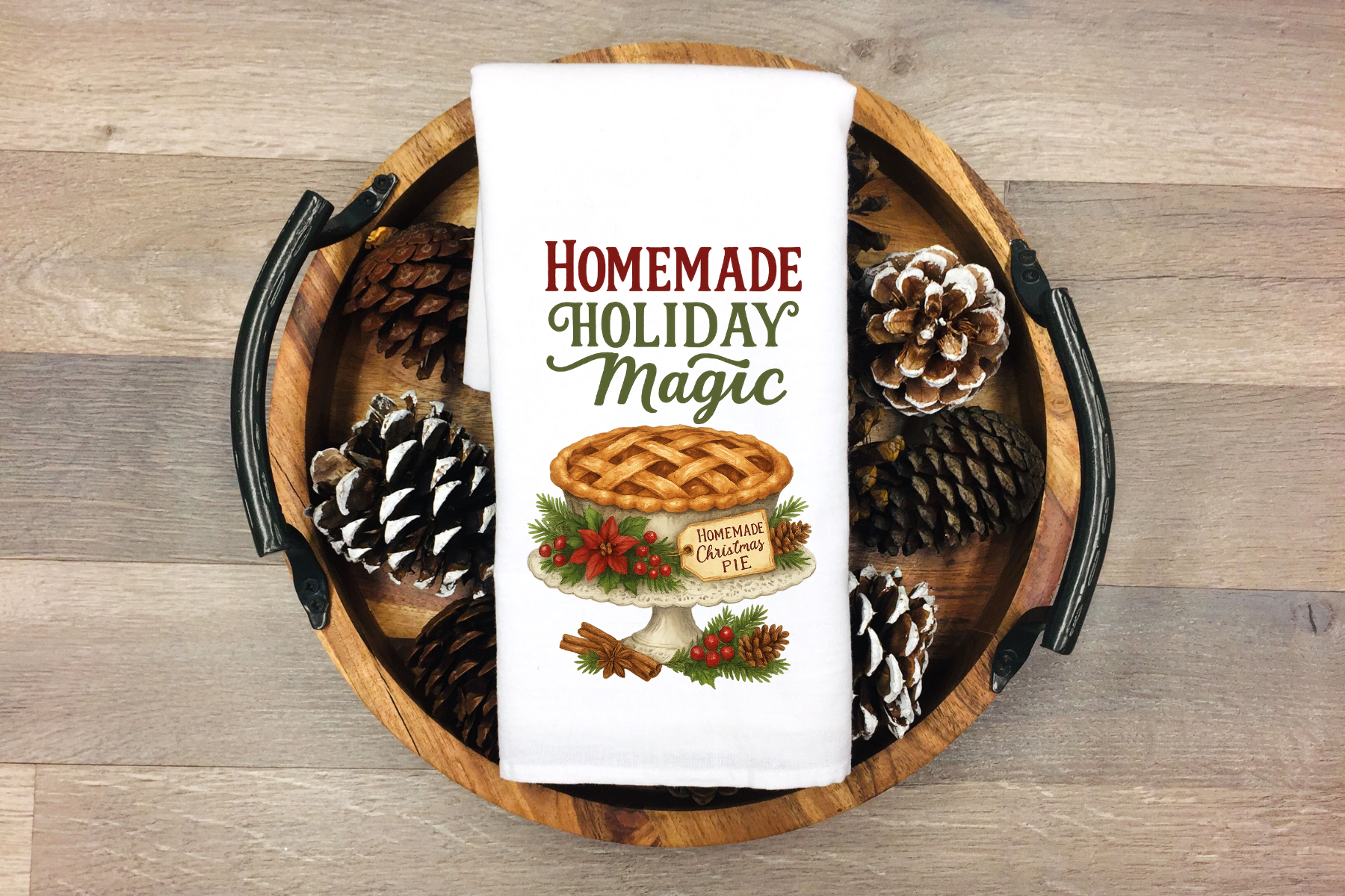 Homemade Holiday Magic Towel