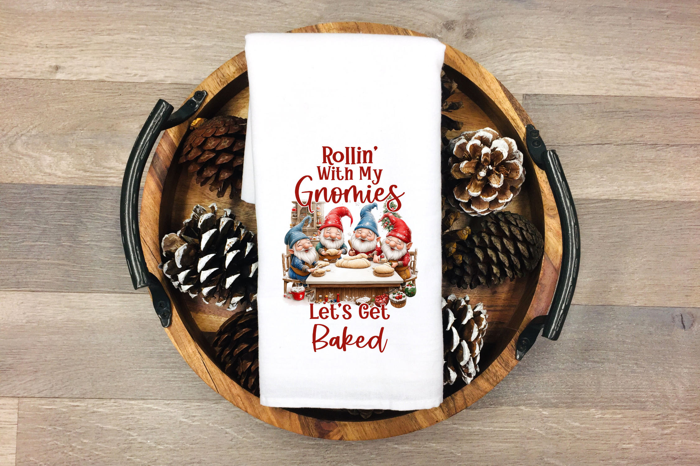 Rolling With My Gnomies Towel