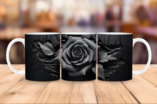 Black Rose Mug 31