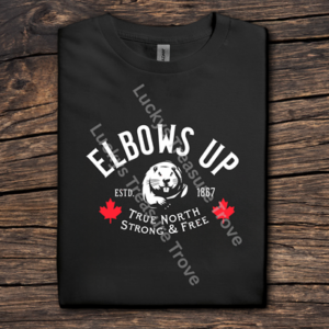 Elbows Up – True North Beaver Edition T-Shirt